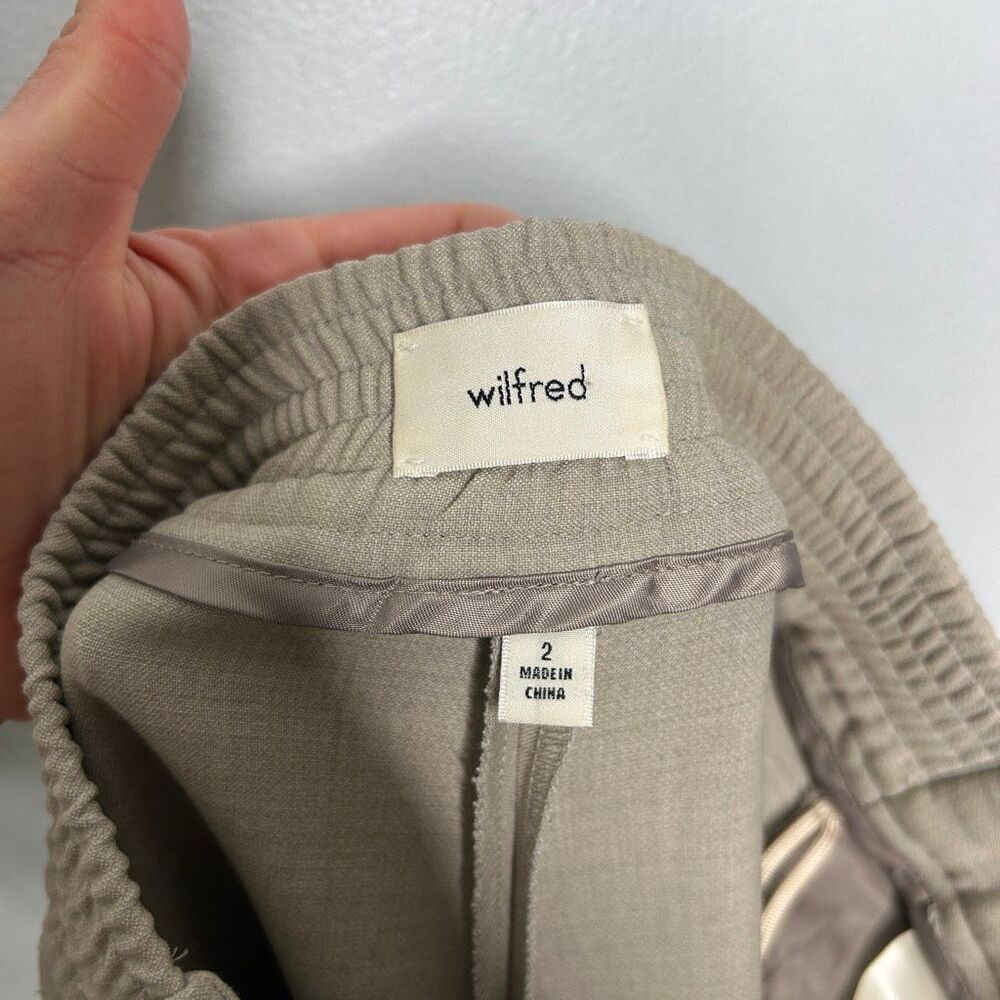 Aritzia Wilfred Elastic Waist (Re)ssential Stretch Suiting Alanya Pant - Picture 4 of 7